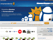 Tablet Screenshot of empreendemia.com.br